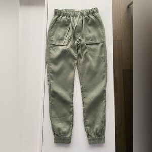C&C california linen pants sage green size small